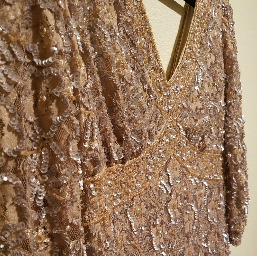 NWT Pissarro Nights Beaded Gown